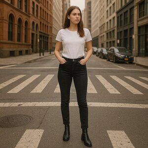 Vintage Acne Jeans Women Skinny Jeans Size 28/32 Y2K Minimalist Quiet Luxury